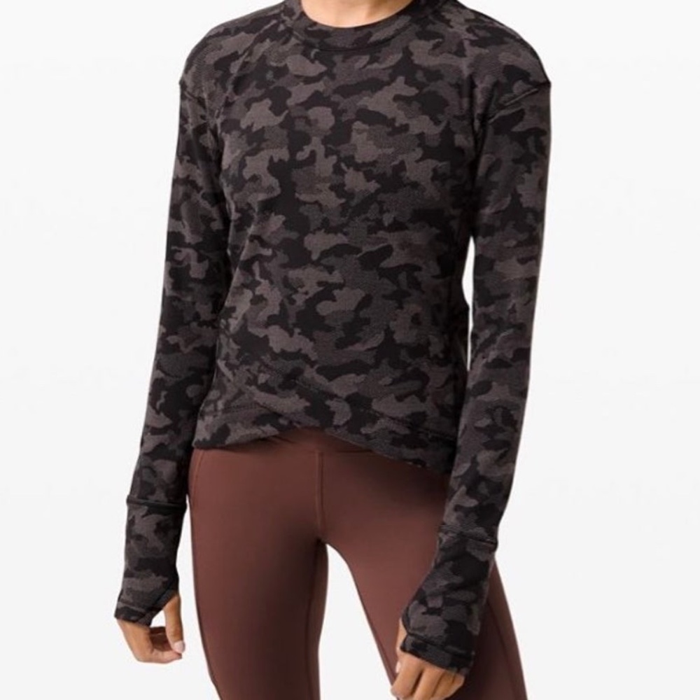 Lululemon Close to Crossing Long Sleeve Shirt  Rulu Size 4 NWOT